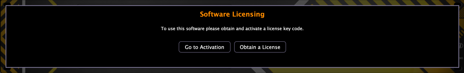 License activation 1